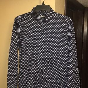 Express extra slim fit dress shirt size medium